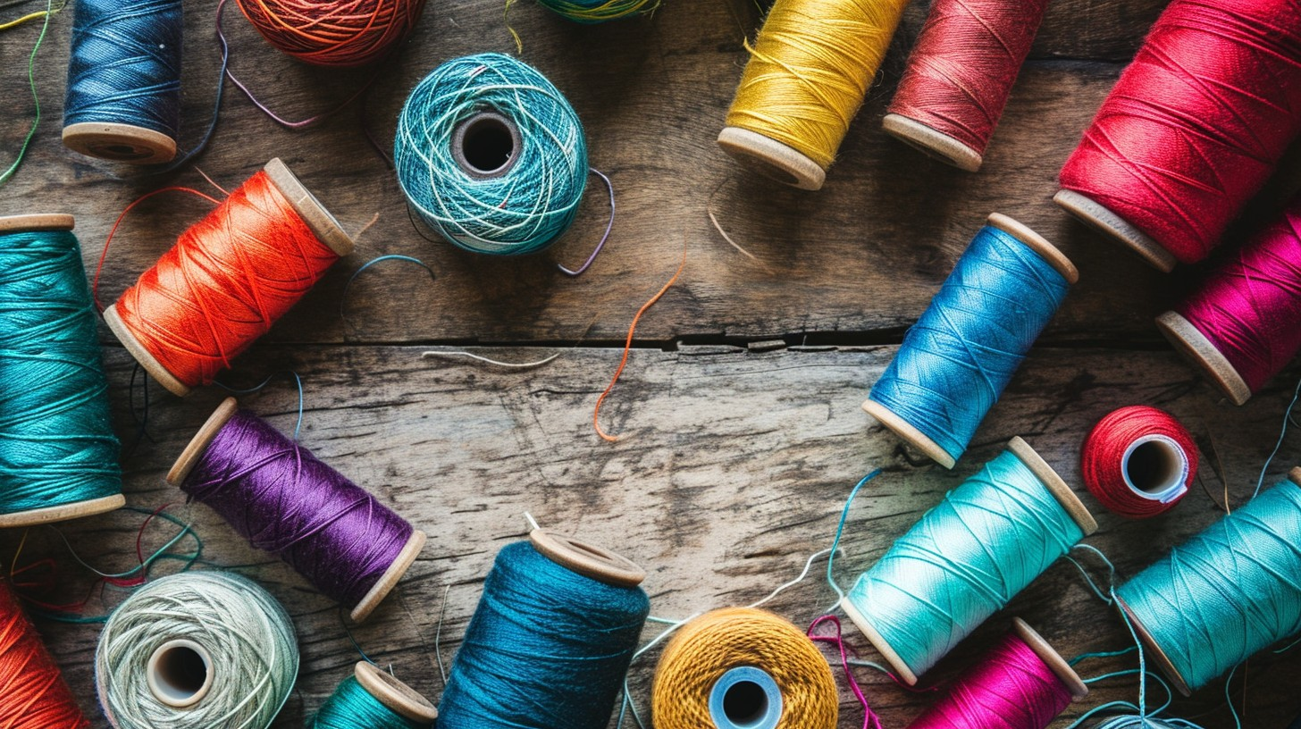 stockcake colorful thread spools 1758533377.webp