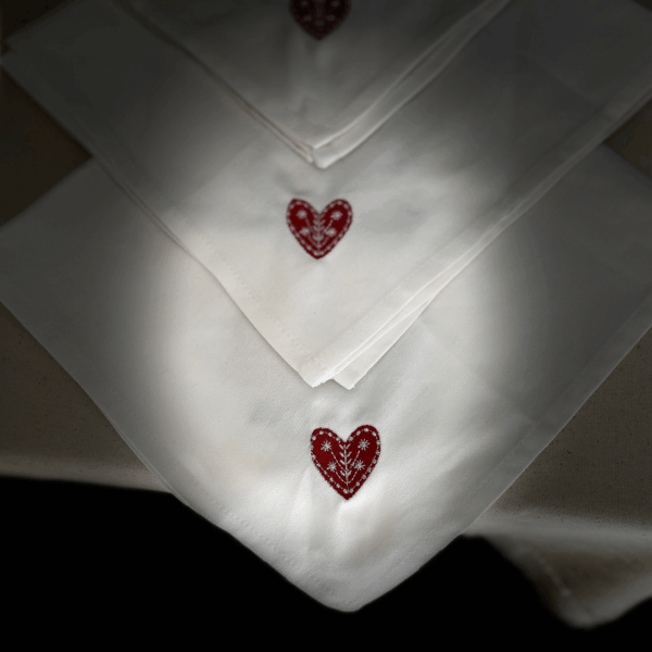 scandinavian embroidered cotton napkin premium 100% cotton scandinavian embroidered cotton napkin premium 100% cotton