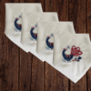 scandinavian embroidered cotton napkin premium 100% cotton scandinavian embroidered cotton napkin premium 100% cotton
