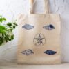 cotton tote bag stylish shell design for everyday use