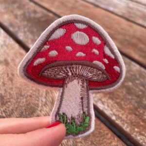 coffee embroidered patch – cute coffee lover iron on patch