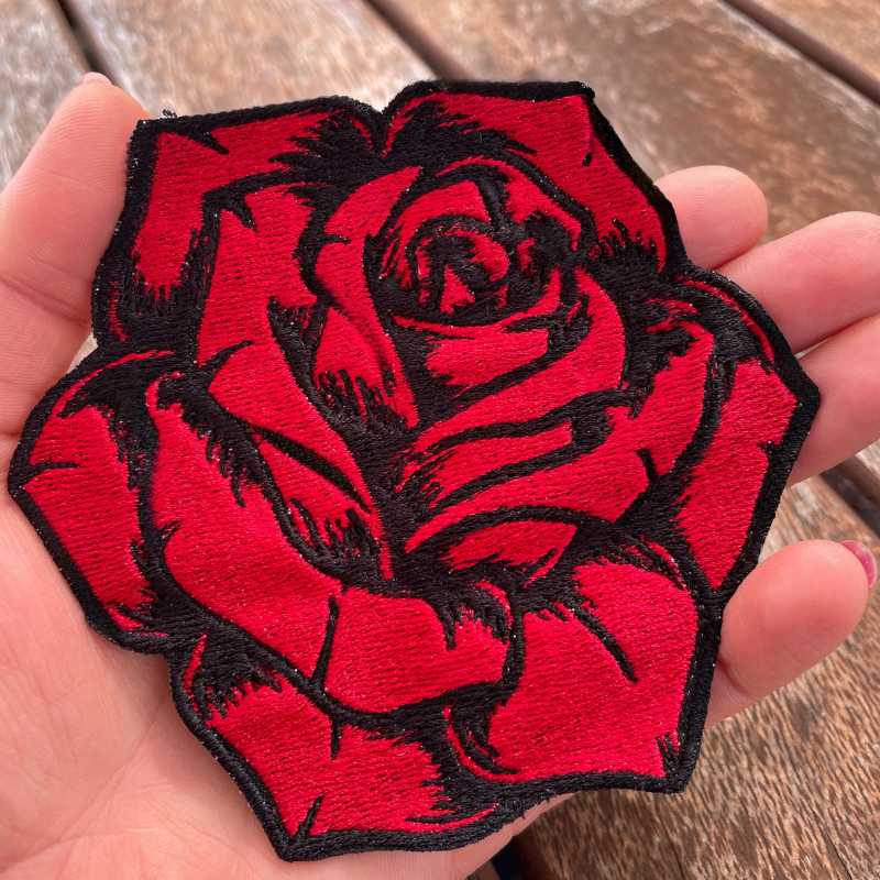 Home coffee embroidered patch – cute coffee lover iron on patch