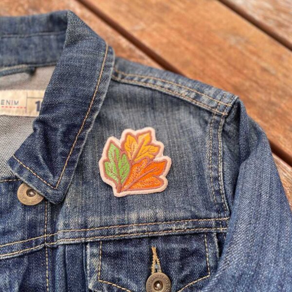 coffee embroidered patch – cute coffee lover iron on patch