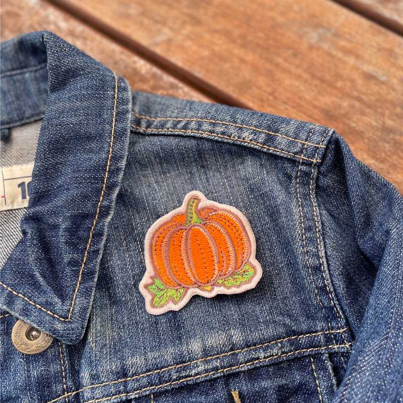 coffee embroidered patch – cute coffee lover iron on patch