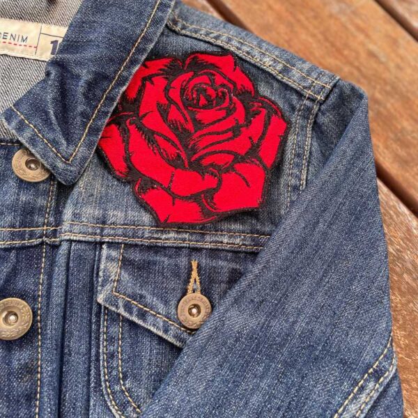 coffee embroidered patch – cute coffee lover iron on patch