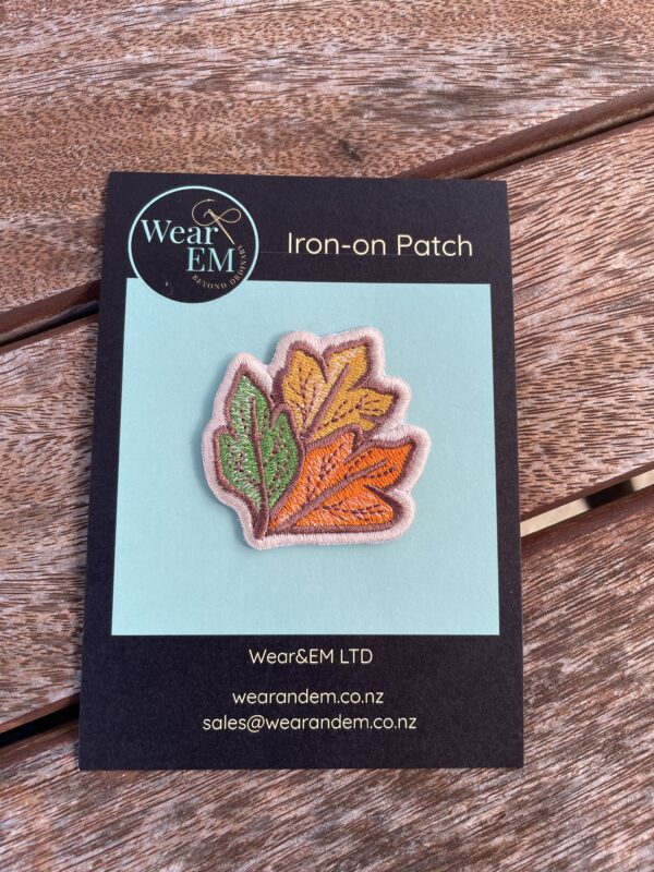 coffee embroidered patch – cute coffee lover iron on patch