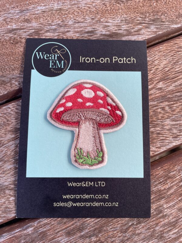 coffee embroidered patch – cute coffee lover iron on patch