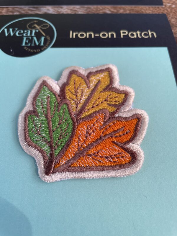 coffee embroidered patch – cute coffee lover iron on patch