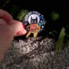 space cat embroidered patch, iron on applique for jacket backpack or gift