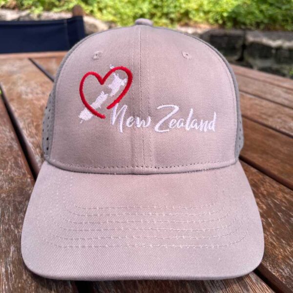 new zealand embroidered cap