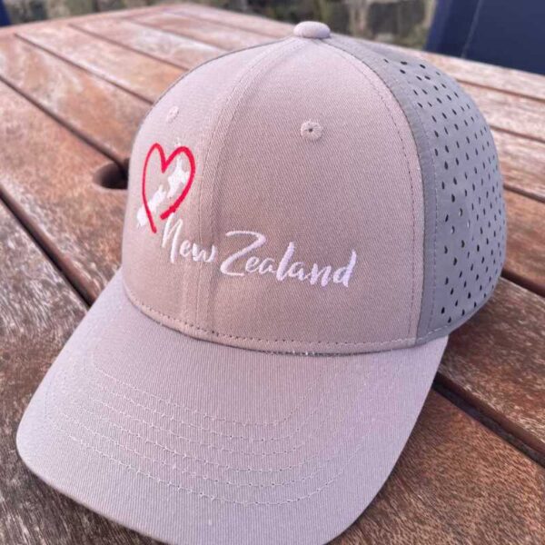 new zealand embroidered cap
